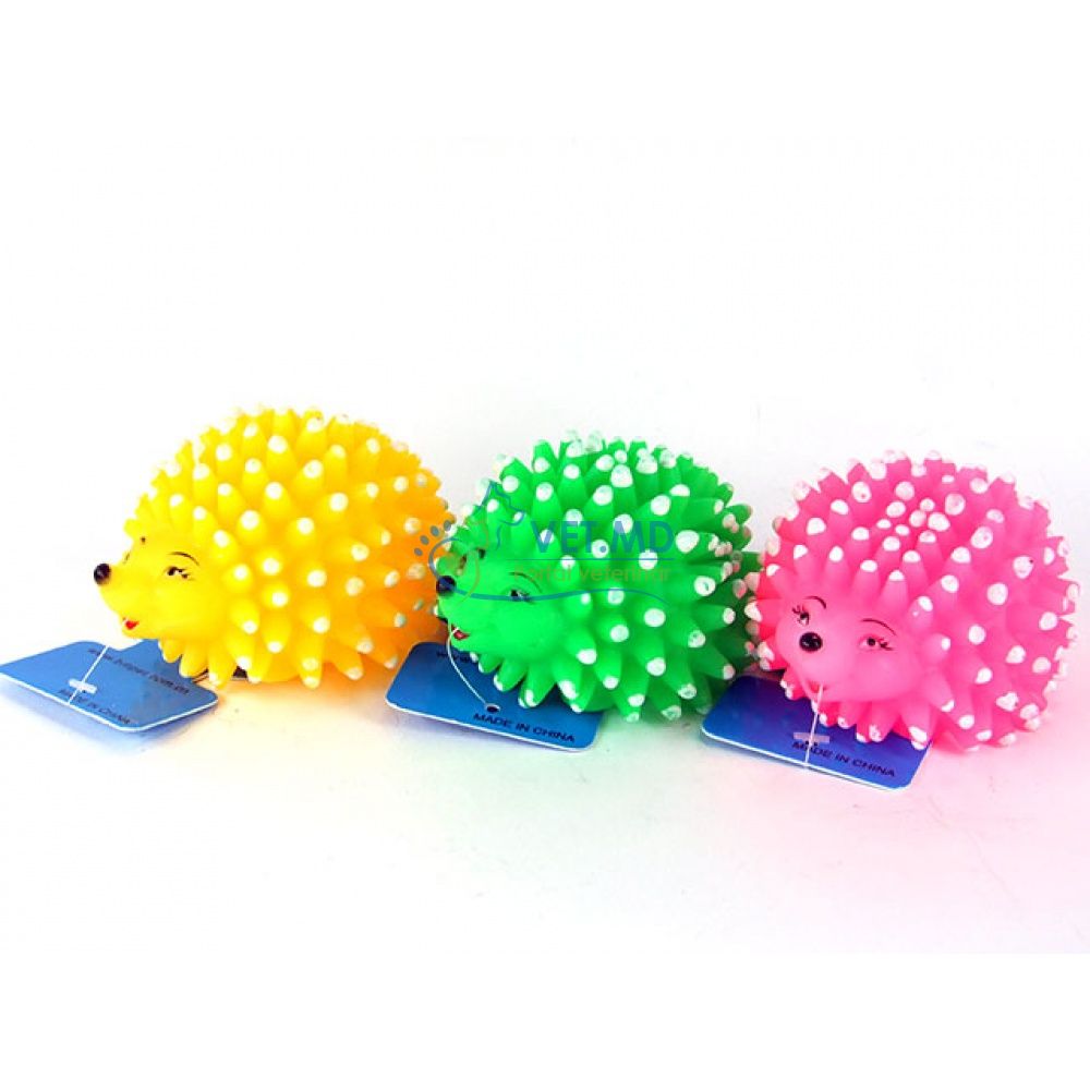 Игрушки винил с пищалкой ежики